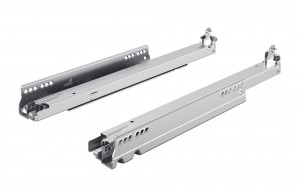 K-HETTICH Actro 5D skrytý celovýsuv, 270mm/40kg, sada pro 16mm, spojky, SiSy