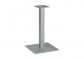 STRONG Stolová noha centrální 450x450mm stříbrná