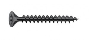 SPAX vrut 4x40 zápustná hlava TXS, W, 4C MH, černý zinek