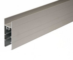 SEVROLL 05747 spodní krycí lišta Simple/Blue 2m 18mm černá mat