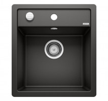 BLANCO 525870 Dřez Dalago 45-F s excentrem Silgranit PuraDur černá