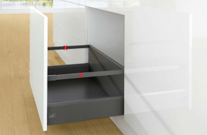 K-HETTICH ArciTech, čelní, antracit, 550/126/282, 40kg, SiSy