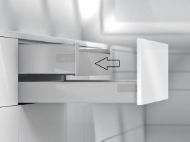 K-BLUM Antaro, zásuvka K 600mm/30kg, Blumotion/TOB, šedá, vnitřní