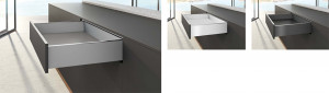 HETTICH sada AvanTech YOU zásuvka, 139/550mm, 30kg, Quadro, antracit, SiSy