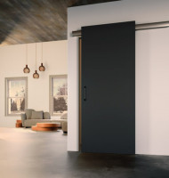 K-TERNO Diva Fluid sada kování pro dřevěné dveře tlumič 3m černá