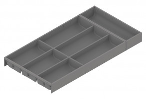 BLUM ZC7S600BS3 Ambia-line zás.na příbory LBX/MVX, NL=600/Š=300 Indium šed IG-M