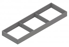 BLUM ZC7S650RS2 Ambia-line rámeček pro LBX/MVX, NL=650/Š=200 Indium šedá IG-M
