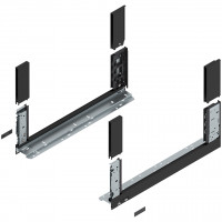 BLUM 780C6502S Legrabox, bočnice C free 650mm, černá