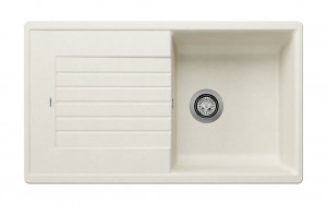 BLANCO 527204 Dřez Zia 5 S bez excentru Silgranit PuraDur bílá soft