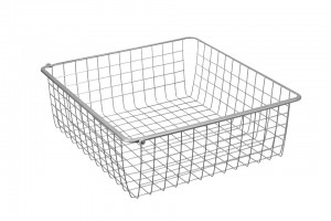 StrongWire Koš drátěný roller 336x494x175mm bílá