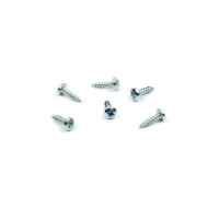 StrongFix Vrut PZ 4x15 půlkulatá hlava zinek bílý PZ2