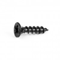 Vrut PZ 3,5x16mm zápustná hlava zinek černý