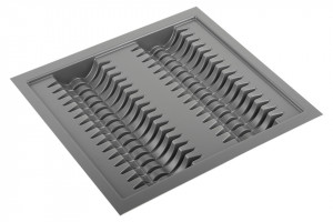AGOFORM Držák na talíře plast 490x540mm antracit