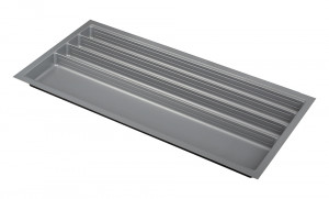AGOFORM Příborník Scoop II 1140x490mm stříbrná