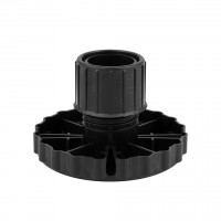 HETTICH 44747 noha Korrekt, 50 mm, černá