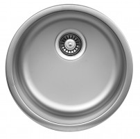 StrongSinks S1 Eko Dřez kulatý pr. 444mm horní montáž, nerez satén