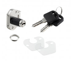 StrongLocks Zásuvkový zámek mini různé kombinace + kovový protikus chrom