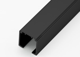 TERNO horní vedení 1280/A elox 4m černá elox