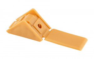 STRONG úhelník spojovací plastový malý buk (10)
