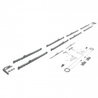 HETTICH 9278799 TopLine XL sada tlumení pro 4 křídla 30-80kg