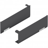 BLUM 22.8000 Aventos HF/HL/HS Top krytky bez S-D, tmavě šedá