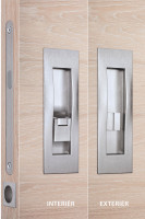 TWIN Úchytka mušle sada Quatro WC/CH-SAT