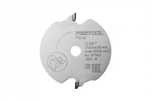 FESTOOL 577962 Předřezávací pilový kotouč DIA 47x2,5x6,35 T2 WOOD FINE CUT SPECI