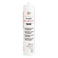 StrongGlue Sanitární silikon transparent 280ml