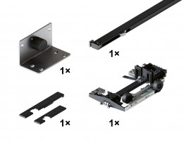 HAWA 31001 Concepta III 25/35 do pouzdra zásuvná sada Pull pravá