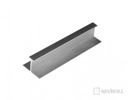 SEVROLL 05743 spojovací lišta H08/18 3m černá mat