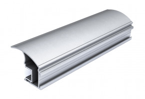 Sevroll 85515 Lux III úchytová lišta 10mm 2,7m stříbrná