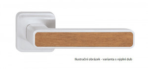 TWIN Klika Inner Free P660 bez výplně PZ/CH-SAT