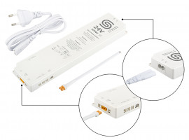 StrongLumio napájecí zdroj 24V - 100W (8x mini konektor + 1x 3PIN konektor)