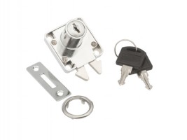 StrongLocks Zámek na posuvná dvířka chrom