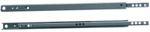 StrongBall S5 kuličkový částečný výsuv zafrézovaný 17mm, 182mm/10kg, bez tlumení