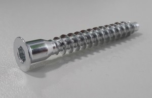 StrongFix Konfirmát 6,4/50mm zinek bílý bulk