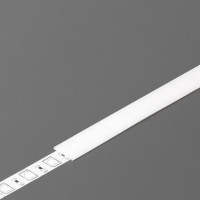 StrongLumio krycí lišta A k profilu Slim 8/Smart 10 násuvná, 2000mm mléčná