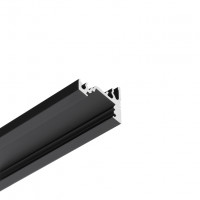 StrongLumio profil LED Corner 10, 2000mm černá elox
