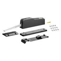 HETTICH 9339584 WingLine L/S new sada Pull to move Silent, lehké dveře, antracit