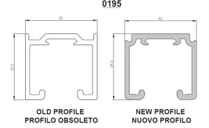 SISCO Silent 195AF horní vedení 50/80kg 6m stříbrná elox