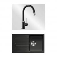 BLANCO Set 10-D 26 520511+521455 Zia 5 S antracit + Mida-S antracit