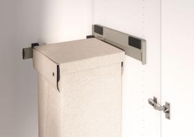 KES 238736 Conero boční výsuvný koš na prádlo, 475mm, champagne gold