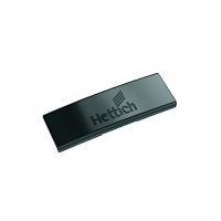 HETTICH 9308182 krytka na ramínko s logem Obsidián