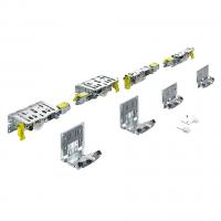 HETTICH 9275792 TopLine XL posuvné dveře sada pro 2 křídla,33mm,30-40mm/80kg