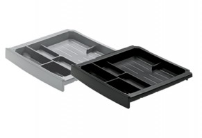 HETTICH 9134232 zásuvka SmarTray pod stůl V40 mm plast černá