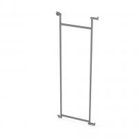 KES 003724 Tandem Side III, rám pro potravinovou skříň, 600/1700mm, stříbrná