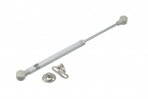 StrongLifts plynová vzpěra, pro horní výklop, polohovací, 245mm/80N, šedá
