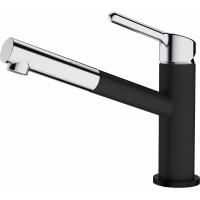 FRANKE Baterie FC 3055.901 Orbit vytahovací perlátor chrom/černá matná