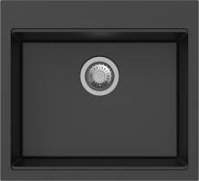StrongSinks S3 Dřez granit Ipel 560x510mm bez odkapu černá