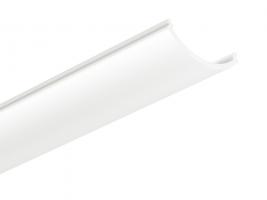 StrongLumio krycí lišta k LED profilům Angular naklapávací, 2030mm mléčná